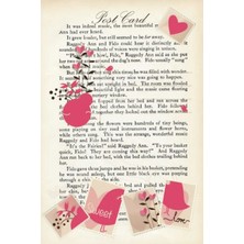 Şeffaf Ayraç 36 - Pembe Posta Kartı