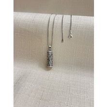Zülfikar Kılıcı 925 Ayar Gümüş Erkek Cevşen Kolye