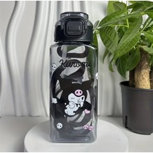 Sevimli Kedi Temalı 600 ml Su Şişesi, Okul ve Günlük Kullanım Için Uygun