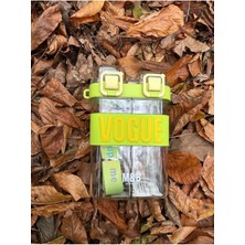 Şık ve Kullanışlı Çift Bölmeli Çocuk Suluk, Yeşil Renk Seçeneğiyle.