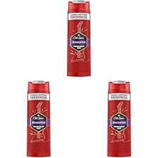 Old Spice Rockstar Erkek Duş Jeli ve Şampua 400 ml 3lü Paket