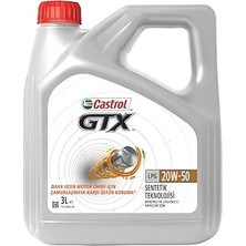 Castrol Gtx Lpg 20W-50 3 Litre Motor Yağı