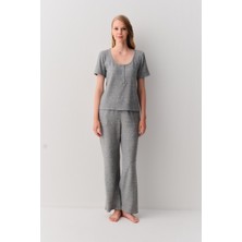 Suwen Strite Pijama Takımı