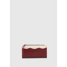 Bordo  Provoq AD77 Bordo-Bej Cüzdan