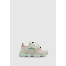 Krem Kız Çocuk Sneaker