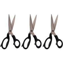 Güzelyüz Avm Taksun GL120 3 Adet Terzi Kumaş Makası 23 cm Siyah Renk Orijinal Kaliteli Kesim