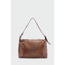 Gabrielle Salaş Omuz Çantası Taba