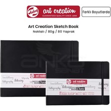 Talens Art Creation Dot Sketch Book Nokta Izli Çizim Defteri Yatay 80 Yaprak 80G