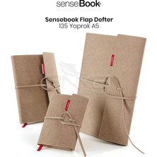 Transotype Sensebook Flap Defter 135 Yaprak A5