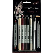 Copic Ciao Marker 5+1 Set Manga 5