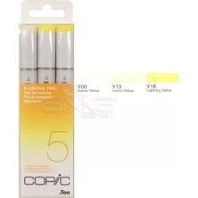 Copic Sketch Marker Blending Trio 3lü Set 5