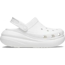 Crocs Classic Crush Clog 207521-100 Kadın Terlik Beyaz