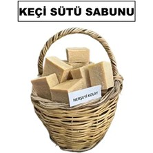 Keçi Sütü Sabunu Doğal Yapım 1 kg Keçi Sütlü Sabun