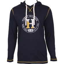 Tommy Hilfiger 09T4197-410 Erkek Sweatshirt Lacivert