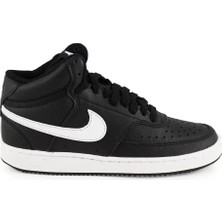 Nike Court Vision Mid CD5436-001 Kadın Spor Ayakkabı Siyah