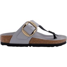 Birkenstock Gizeh Big Buckle 1029430 Kadın Terlik Gri