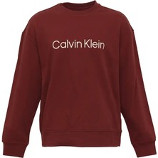 Calvin Klein 40HM230-601 Alpıne Berry Erkek Sweatshirt Kiremit