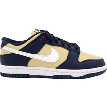 Nike Dunk Low Next Nature DD1873-401 Kadın Spor Ayakkabı Bej Lacivert