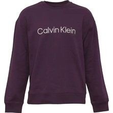 Calvin Klein 40HM230-501 Shadow Purple Erkek Sweatshirt Mor