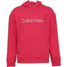 Calvin Klein 40HM231-651 Pink Splendor Erkek Kapüşonlu Sweatshirt Pembe