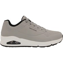 Skechers Uno - Stand On Air Erkek Gri Sneakers 52458 Lgbk