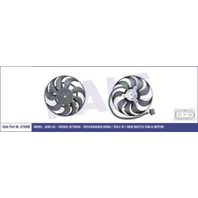 KALE-415500 - Fan Motoru Audı A3 96<03 Tt 98<06 - Seat Leon 00<06 Ibıza 02<10 Cordoba 03<09 Toledo 99<04 - Skoda Fabıa 00<08 Octavıa 97<11 - Volkswagen Golf Iv 98<06 Bora 99<05 Polo 04<08