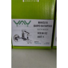 Yay Manolya Serisi Banyo Bataryası M-102 – Dayanıklı, Şık ve Uzun Ömürlü Duş Bataryası