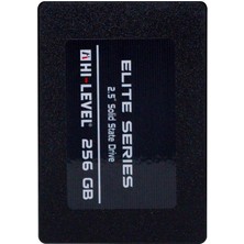 Hi-Level 256GB Elite 560MB-540MB-s Sata 3 2.5" SSD HLV-SSD30ELT-256G Ssd Harddisk