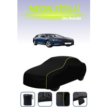 Cemku Siyah [opel Insignia Sports Tourer Opc 2009 - 2013] Neon Fitilli Araba Brandası, Su ve Toz Geçirmez