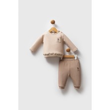 USB2587 - Bej - U.s. Polo Assn Bebek Erkek Bebek 2li Takım