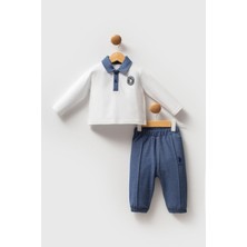 USB2598 - Beyaz - U.s. Polo Assn Bebek Erkek Bebek 2li Takım