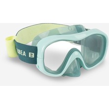Subea Yetişkin Dalış Maskesi - Açık Yeşil - 100 Confort