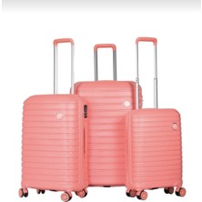 10663 Ultra Hafif Polipropilen Kırılmaz 3 'lü Set Valiz