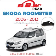 Rbw Arka Silecek Skoda Roomster 2006-2013 ile Uyumlu