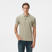 Nautica Erkek Bej Regular Fit Polo Yaka T-Shirt K55303T.1FS