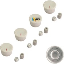 Universal Düğme 4lü Takımı Ankastre Set Üstü Ocak Düğmesi -SÜ0032
