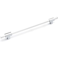Umut 778-320 mm Krom Beyaz Mobilya Kulp