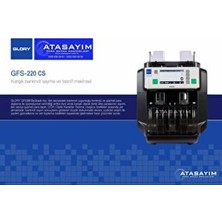 Glory Gfs 220 Cs para sayma makinesi