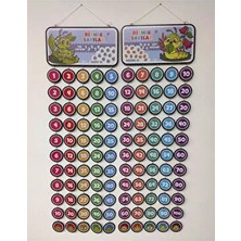 Ahşap Ritmik Sayılar Panosu