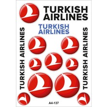 A4 Sticker 137 Tek Paket Çoklu Sticker