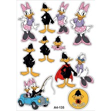A4 Sticker 135 Tek Paket Çoklu Sticker