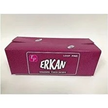 Erkan Elle Geçmeli Kılçık 5 Inç 12.5cm 5000 Adet Kırmızı Renkli Kırtasiye Ürünü