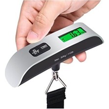Temiz Pazar Dijital Bagaj Tartısı Hassas Terazi ile 50 Kg Ağırlık Ölçümü İçin Kullanım