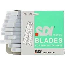 Esmo Sdi 1403 Maket Bıçağı Yedeği Dar 100 Lü (1 Paket 100 Adet)
