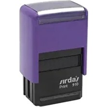 Sırdaş Hemşire Kaşesi 910 Model Mor Mavi Renk 26x10 mm Boyutunda Kişiselleştirilebilir