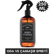 Homeartplus Bebek Pudrası Oda ve Ortam Kokusu Spreyi 250 ml Çok Amaçlı Kullanım İçin Özel Formül