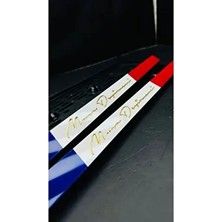 3D Renkli Fransız Model Takmatik Pleksi Plaka Lık