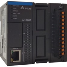 Delta AS320T-B ,8D/12N Ethernet Canopen Plc Cpu Modül