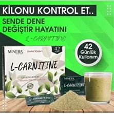Minera Vital L-Carnıtın Form Çayı 42 Li Toz Şaset Gün Boyu Enerji Sağlayan Vitamin ve Mineral Zengin