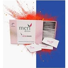 meri Detox Zamanı 60 Adet 1 Aylık Kullanım Sağlıklı İçecek Ferahlatıcı Lezzet